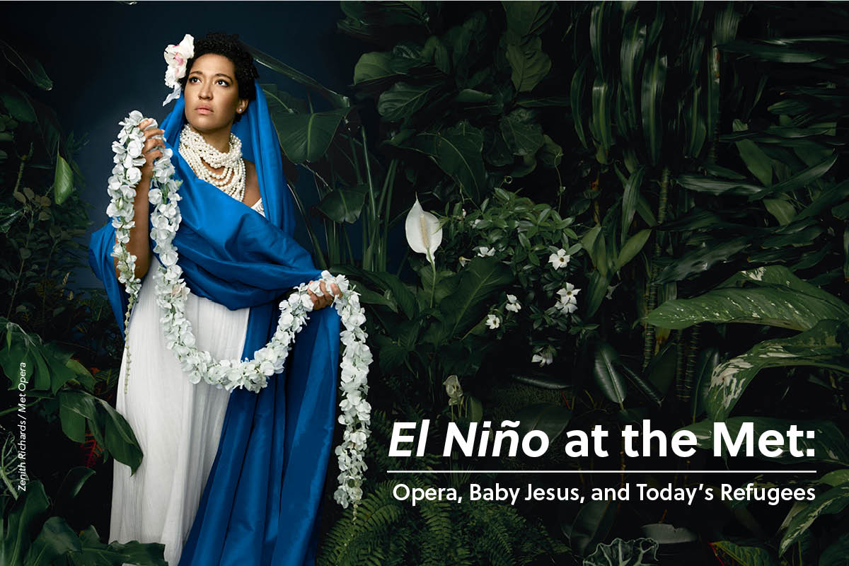 Poster of the Metropolitan Opera's new production El Nino